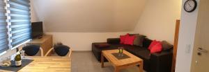 Posezení v ubytování Haus Bramland --- 2 FeWo's --- EG 60qm und OG 55qm