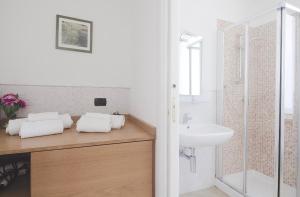 Koupelna v ubytování Casa Del Cavaliere