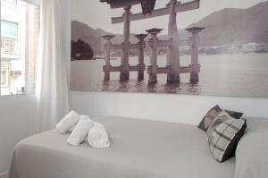 Posteľ alebo postele v izbe v ubytovaní Myflats Arquitecto