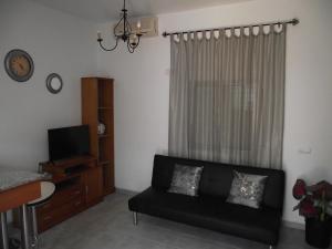 TV a/nebo společenská místnost v ubytování Hostal El Canario