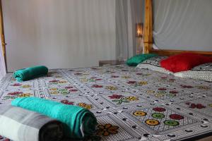 Postel nebo postele na pokoji v ubytování Golden Lodge Tangalle