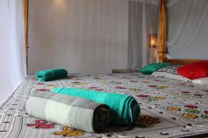 Postel nebo postele na pokoji v ubytování Golden Lodge Tangalle