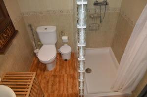 Koupelna v ubytování Villa Carmela