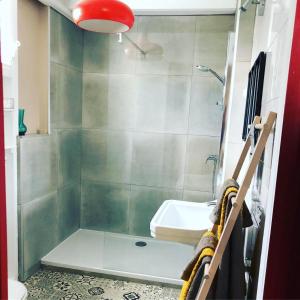 Ein Badezimmer in der Unterkunft Ti coin paradis