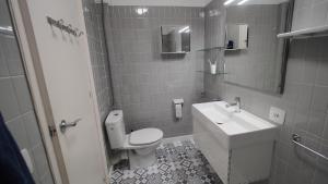 Koupelna v ubytování Apartament Núria + 18 fotografií