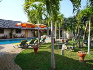 The swimming pool at or close to Lonops Gay Paradise