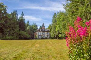 Zahrada ubytování Manoir Les Brieux