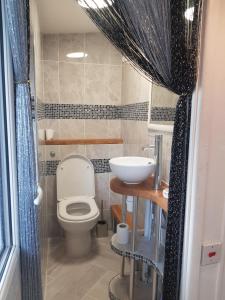 Ett badrum på Nether Oslands
