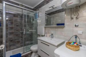 Koupelna v ubytování Apartment Svorcan