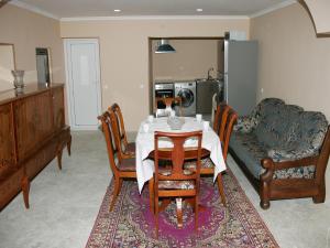 Dining area in a vendégházakat