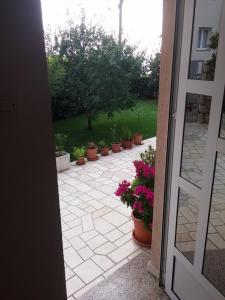 Vonkajšia záhrada v ubytovaní Apartments Katarina