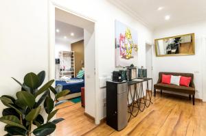 Kuchyň nebo kuchyňský kout v ubytování La dolce vita QG