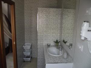 Koupelna v ubytování Hostal El Canario