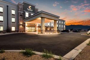 a rendering of a hotel with a parking lot at Comfort Inn & Suites Zion Park Area in Hurricane