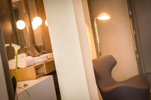 Cama ou camas em um quarto em Ohla Eixample