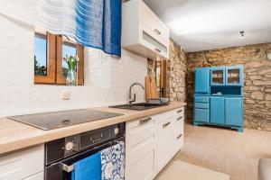Kuchyňa alebo kuchynka v ubytovaní Rural holiday home Stankolina Opatija