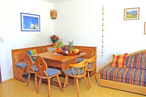 Dining area in a vendégházakat