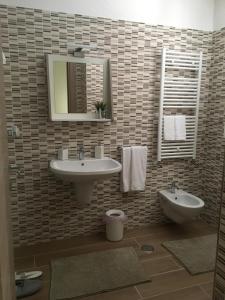 Koupelna v ubytování B&B Amores