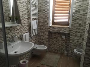 Koupelna v ubytování B&B Amores