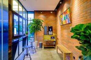 Телевізор і / або розважальний центр в PACE HOTEL Suzhou Guanqian Branch