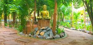 Zahrada ubytování Le Jardin d'Angkor Hotel & Resort