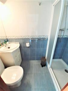 Kúpeľňa v ubytovaní Hostal Kokkola