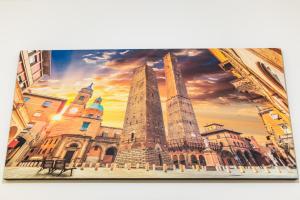 Vista generica su Bologna o vista sulla città dall'interno dell'appartamento