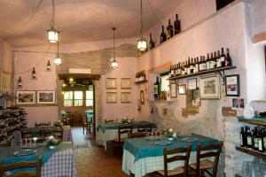 Restaurace v ubytování La Vecchia Quercia