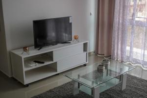 Et tv og/eller underholdning på Apartamentos DECOR