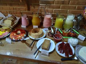 Comida in lodge ou em algum lugar perto