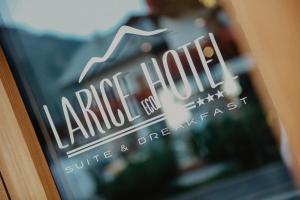 Certifikat, nagrada, znak ali drug dokument, ki je prikazan v nastanitvi Hotel Larice