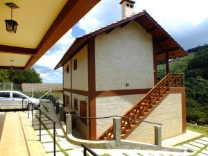 Балкон или терраса в Pousada Vista da Serra Monte Verde