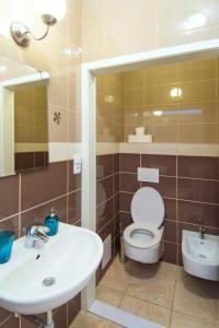 Kúpeľňa v ubytovaní Modern Apartment Navrátilova II