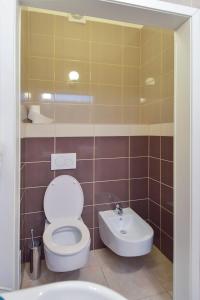 Kúpeľňa v ubytovaní Modern Apartment Navrátilova II