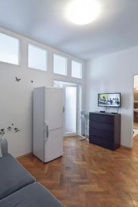 Kuchyňa alebo kuchynka v ubytovaní Modern Apartment Navrátilova II