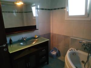 Koupelna v ubytování Villa Natali
