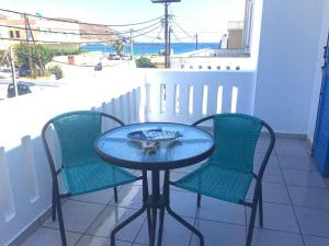 Balkón nebo terasa v ubytování Cozy & comfy Apt with Sea View in Chora Andros