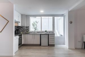Kuchyň nebo kuchyňský kout v ubytování Islas Canarias Apartment