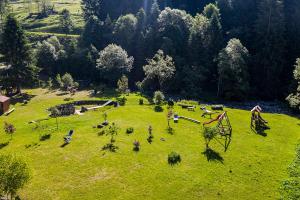 Zahrada ubytování Albergo Lozen