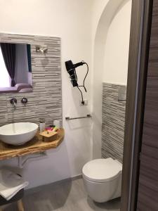 Koupelna v ubytování B&B Le Stanze Al Centro