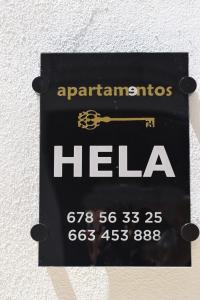 Certifikát, ocenenie alebo iný dokument vystavený v ubytovaní Apartamentos HELA