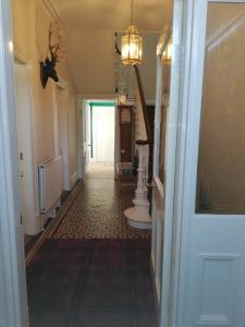 a hallway of a house with a hallwayngth at Bank House in Thurso