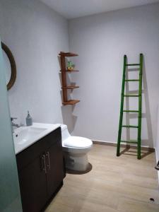 Koupelna v ubytování Villa Sueño Potrero