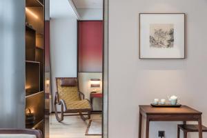 Posezení v ubytování Joya Shanghai Xujiahui Hotel