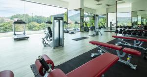 Gimnàs o zona de fitness de Richbaliz Homestay @ Selayang Residence 280