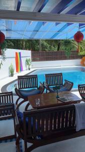 The swimming pool at or near Phuket Gay Homestay