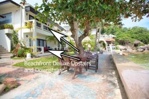 Das Gebäude in dem sich das Resort befindet