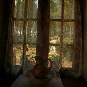 Zahrada ubytování La Grange dans la Foret