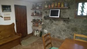 Posezení v ubytování Can Serraima, Casa rural a prop de la Cerdanya