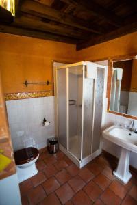 Koupelna v ubytování Casa del Capitel Nazarí